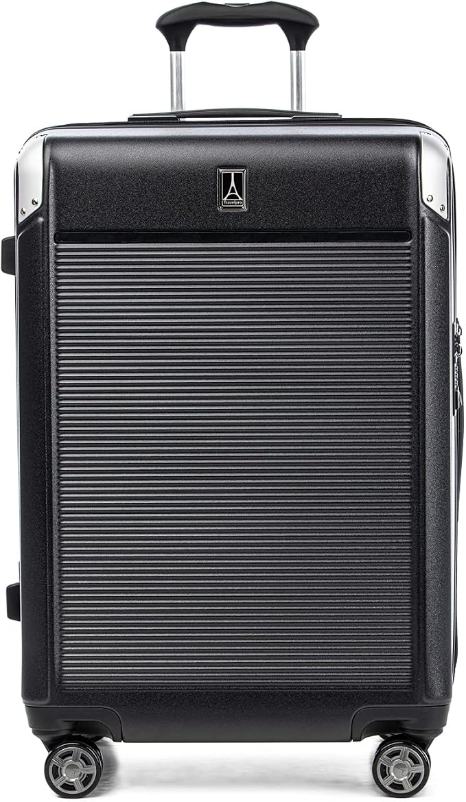 Travelpro Platinum Elite Hardside Expandable Checked Luggage, 8 Wheel Spinner by Travelpro