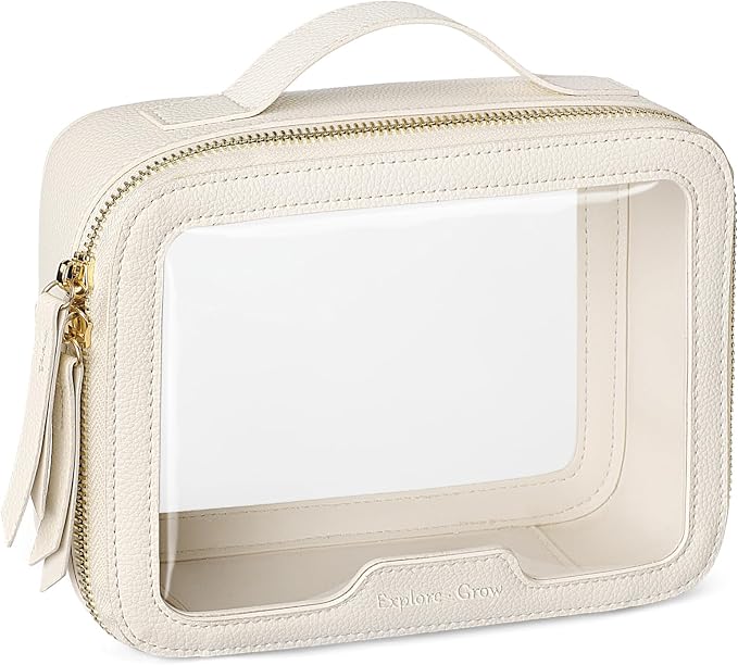 PACKISM Medium Clear Makeup Bag by Packism