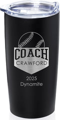 Lifetime Creations Custom Softball Coach Tumbler by LifetimeCreations