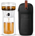 ZENS Modern One Touch Tea Maker, Glass Teapot by ZENSLIFESTYLE