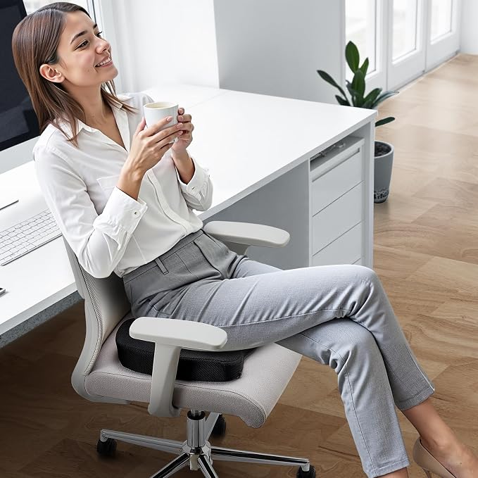 VEVOR Seat Cushion, Cooling Gel + Memory Foam Seat Cushion, Pressure-Relief - Image 8