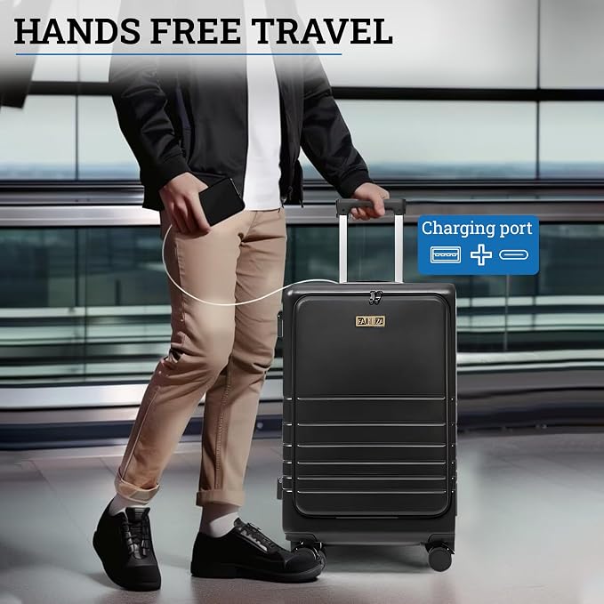 20 Inch Hardside Carry On Luggage - Image 5