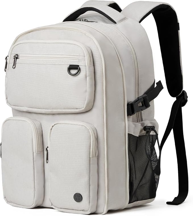 mixi Large Capacity Travel Laptop Backpack, Lightweight Durable College Bookbag by MIXI