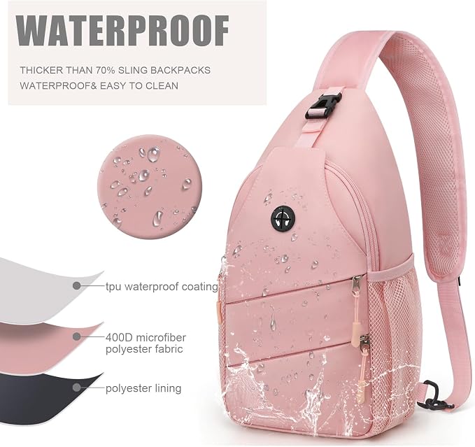 Crossbody Bags for Women Men Trendy Sling Bag Bakpack Casual Chest Bag - Image 4