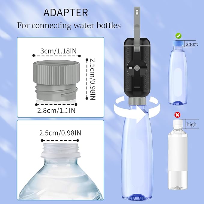 Portable Bidet for Travel, VITCOCO Rechargeable Electric Travel Bidet Sprayer - Image 3