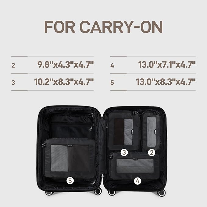 EPICKA TripCozy Compression Packing Cubes - Image 3
