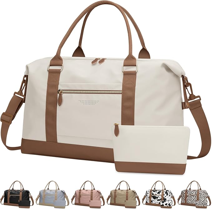 Travel Duffle Bag for Women, Weekender Bags, Hospital Bag for Labor Delivery by ELONGRIVER
