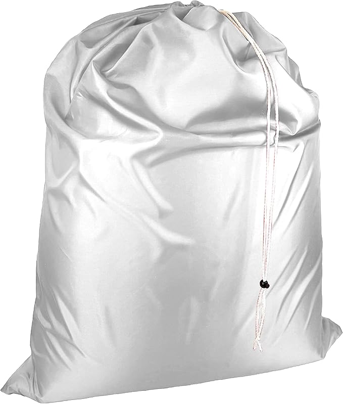 Laundry Bag with Locking Closure Drawstring – Extra Large Heavy Duty 100% Nylon by LaundryBagsOnline