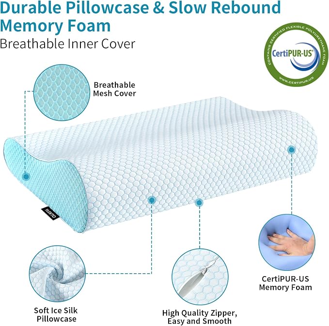 Memory Foam Pillows Neck Pillow Bed Pillow - Image 5