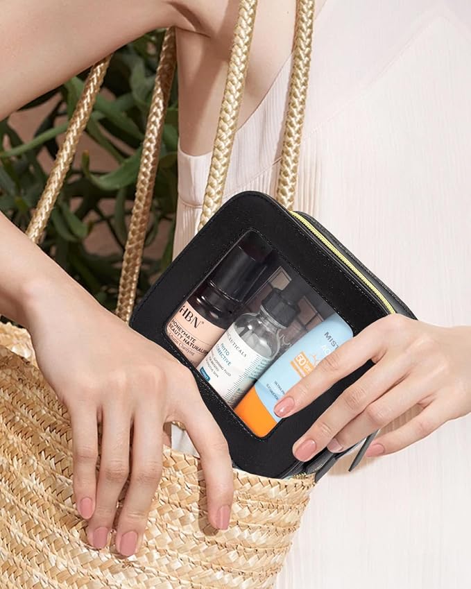 2 Pcs Clear Makup Bag Set - Image 2