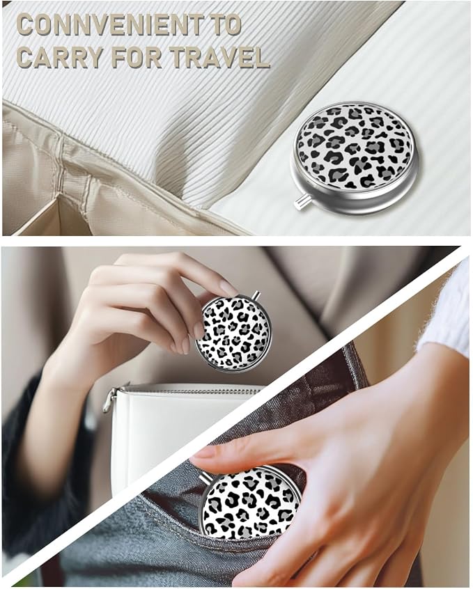 Pill Box, 3 Compartment Portable Travel Medicine Box - Image 7