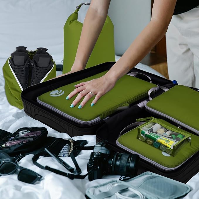 Cipway Compression Packing Cubes, Lightweight Travel Luggage Organizers - Image 8