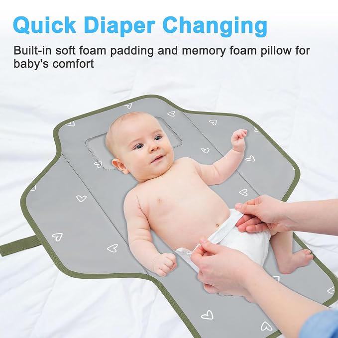 Baby Portable Changing Pad Travel - Image 5