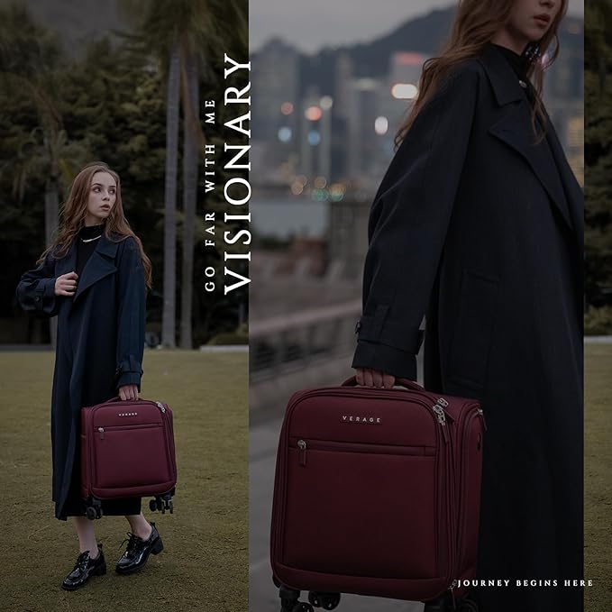 Verage Underseat Carry On Luggage - Image 2
