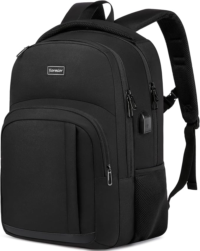 School Backpack for Teen Boys, 15.6 Inch Anti Theft Laptop Bookbag by YIORMIOR