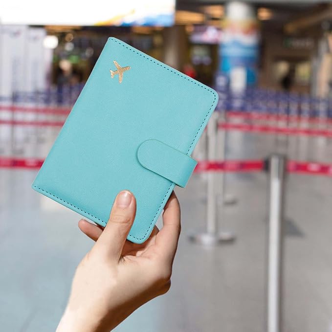 Melsbrinna Premium Leather Passport Holder Covers Case, Waterproof Rfid - Image 6