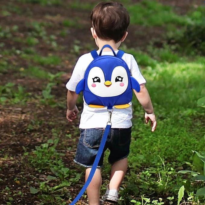 Accmor Toddler Harness Backpack Leash, Cute Penguin Kid Backpacks - Image 5