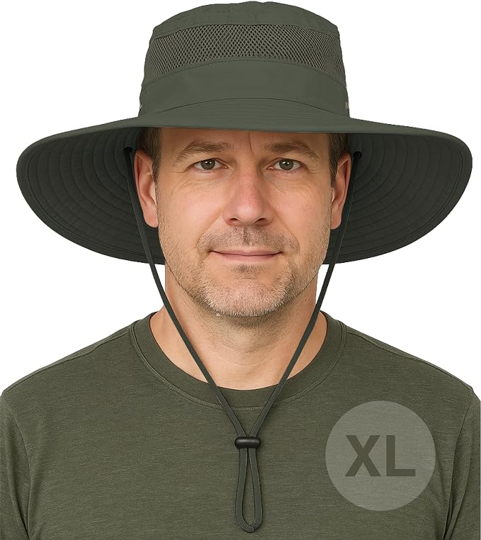 GearTOP Safari Sun Hat for Men and Sun Hats for Women UV Protection UPF 50+ by GearTOP