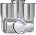 DOMICARE 20oz Tumbler with Lid Stainless Steel Tumblers Bulk, Double Wall by VisittheDOMICARE