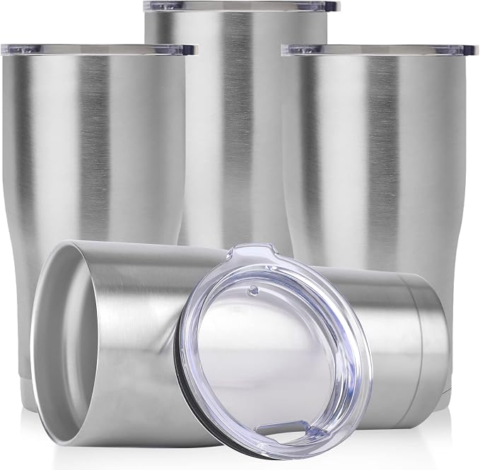 DOMICARE 20oz Tumbler with Lid Stainless Steel Tumblers Bulk, Double Wall by VisittheDOMICARE