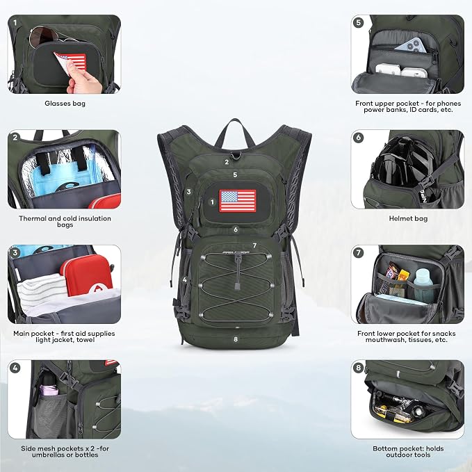 Maelstrom Hydration Hiking Backpack - Image 2