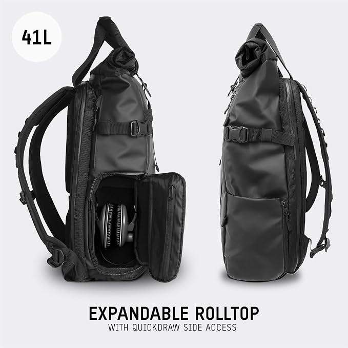 WANDRD PRVKE 41L, V3 Backpack: Weather-Resistant Travel & Camera Backpack - Image 2