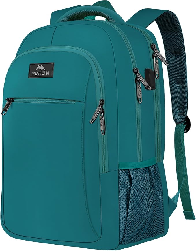 MATEIN Slim Laptop Backpack, Anti Theft 15.6 inch Computer Travel Backpack by MATEIN