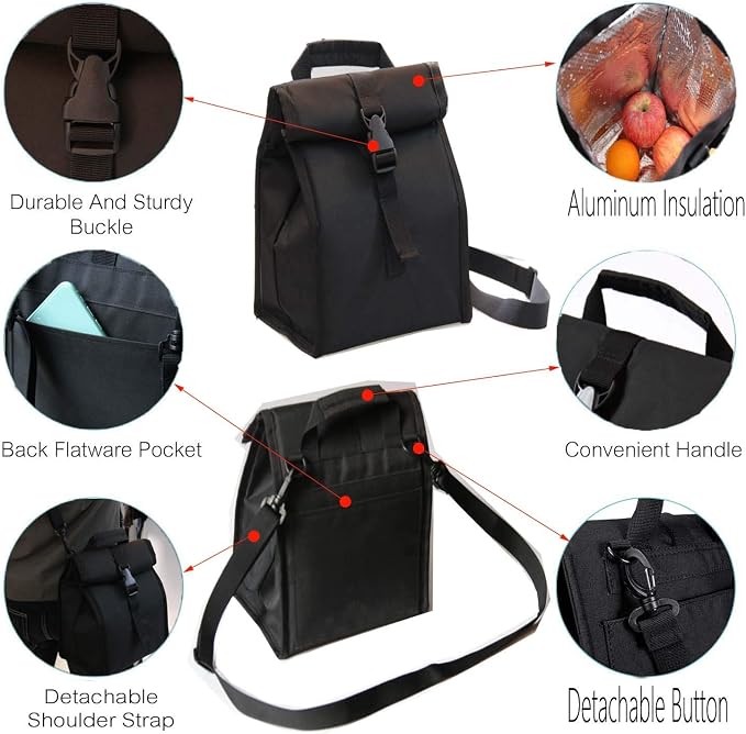 Insulated Foldable Lunch Bag - Image 7
