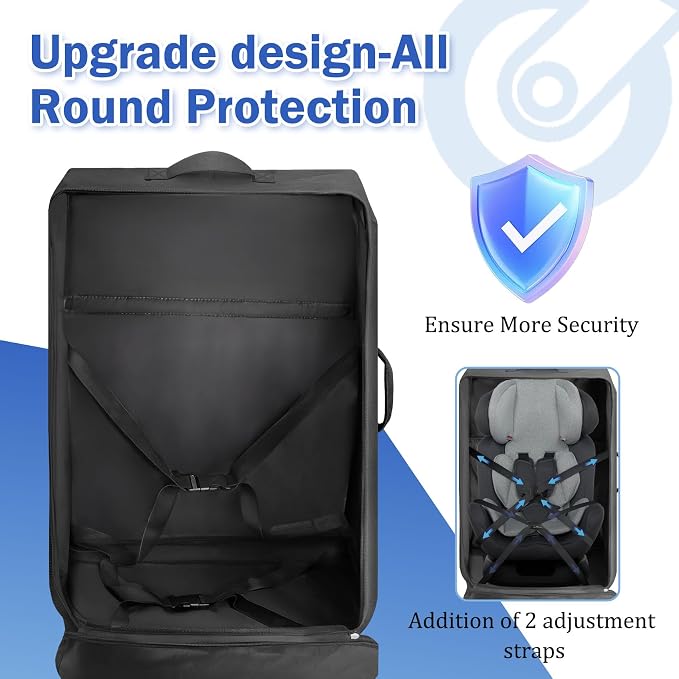Upgrade Car Seat Travel Bag for Airplane - Image 6