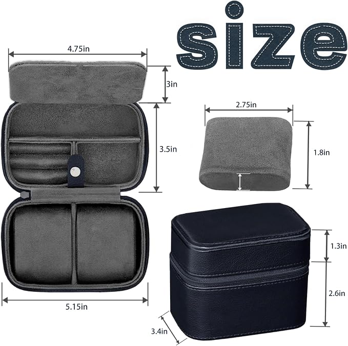 CONBOLA 2 Watch Travel Case for Men - Image 5