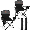 HIGH POINT SPORTS 2 Pack Portable Camping Chair by HIGHPOINTSPORTS