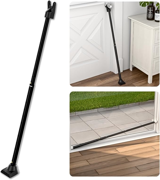 SECURITYMAN 2-in-1 Door Security Bar & Sliding Door Security Bar by SECURITYMAN