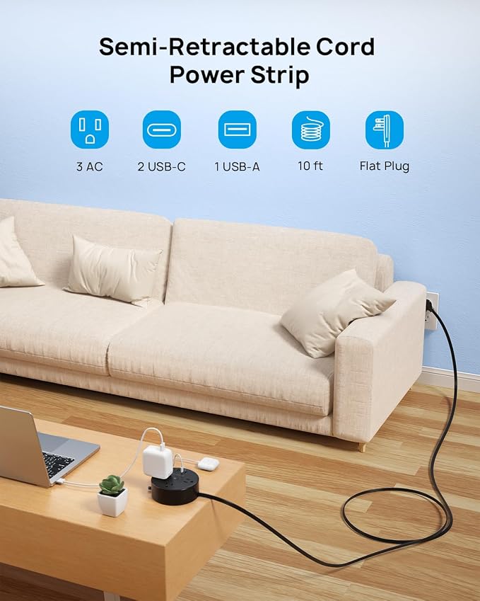 TROND Power Strip Flat Plug - Image 2