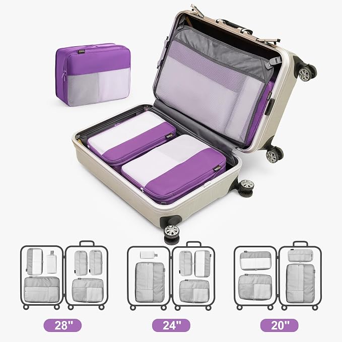 5 Set Compression Packing Cubes - Image 7