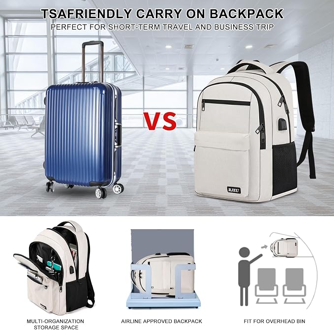 School Backpack for Teen Girls, Laptop Backpack 15.6 Inch - Image 6