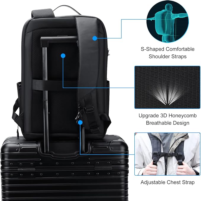 FENRUIEN 17 Inch Laptop Backpack - Image 7