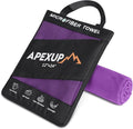 APEXUP Microfiber Travel Towel, Ultra Absorbent Quick Dry Towels, Lightweight by APEXUP