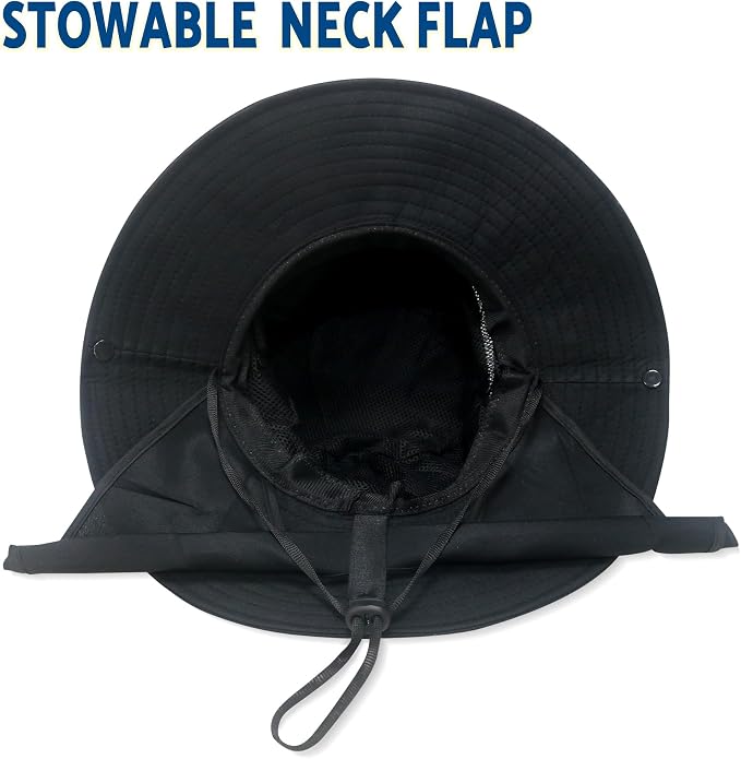 NPJY Sun Fishing Hats with Neck Flap - Image 6