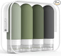 ME.FAN Travel Bottles for Toiletries, TSA Approved 3oz Silicone Journey Size by MEFAN
