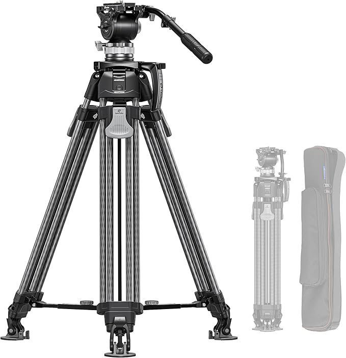 Heavy Duty Carbon Fiber Tripod by Leofoto