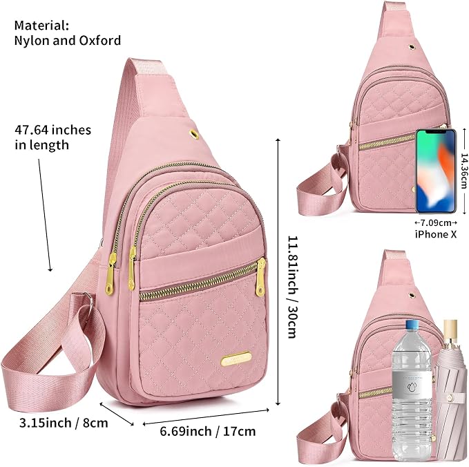 Small Sling Bag For Women Men Casual Crossbody Sling Backpack - Image 3