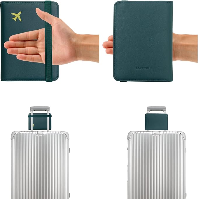 ZOPPEN Passport Holder Wallet, Passport Cover Travel Wallet Women Travel - Image 6