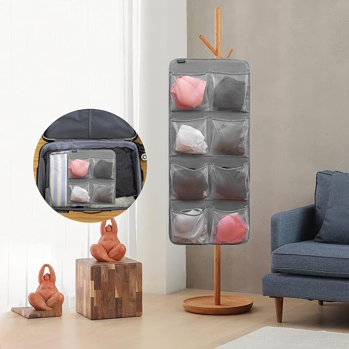 Dual-Sided Hanging Closet Organizer - Image 7