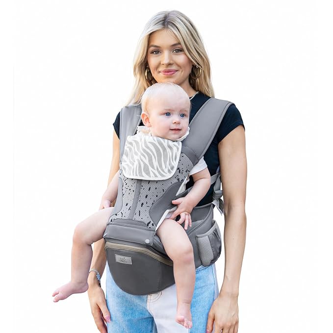 MOMTORY Carryall™ Pro Baby Carrier, Safety-Certified 6-in-1 Baby Carrier - Image 9