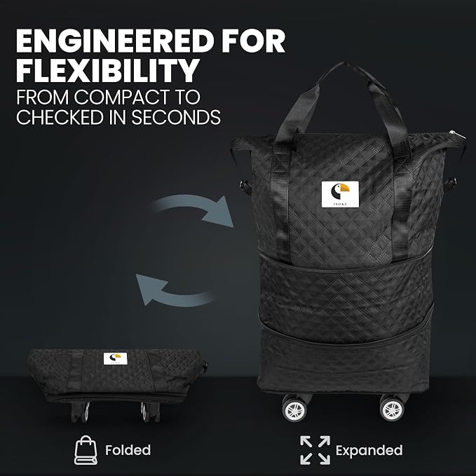 ISOKE Foldable Travel Duffel Bag - Image 2