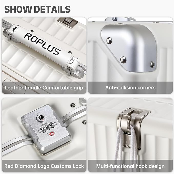 Aluminium Frame Carry on Luggage - Image 5