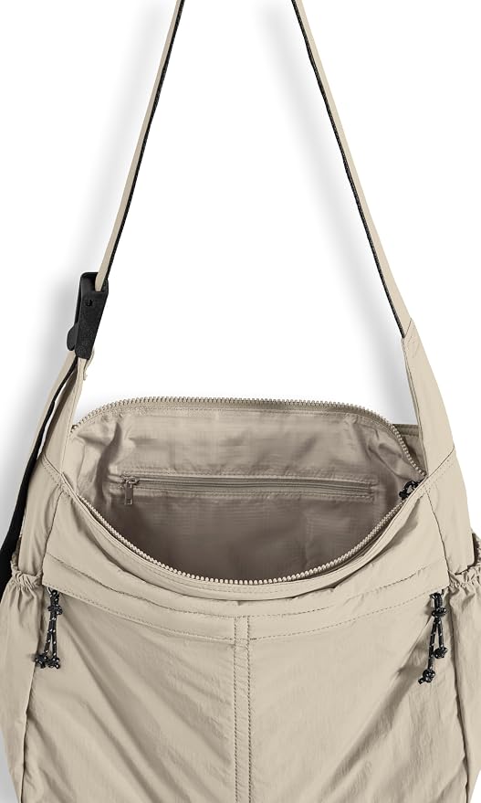 ODODOS 20L Crossbody Tote Bag Large Capacity Lightweight Hobo Shoulder Sling - Image 4
