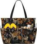 Beach Bag for Women Beach Tote Bag Waterproof Sandproof Large Bags by NLZI