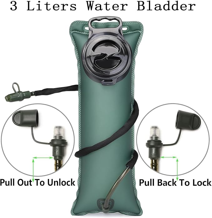 ATBP Running Hydration Vest Pack Thermal Insulation 3L TPU Water Bladder - Image 3