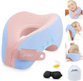 Travel Neck Pillow, Ergonomic Airplane Pillow by jiaao